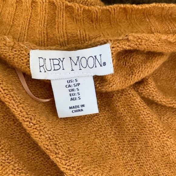 Anthropologie | Luna Moon Long Soft Yellow Cardigan - Picture 4 of 5